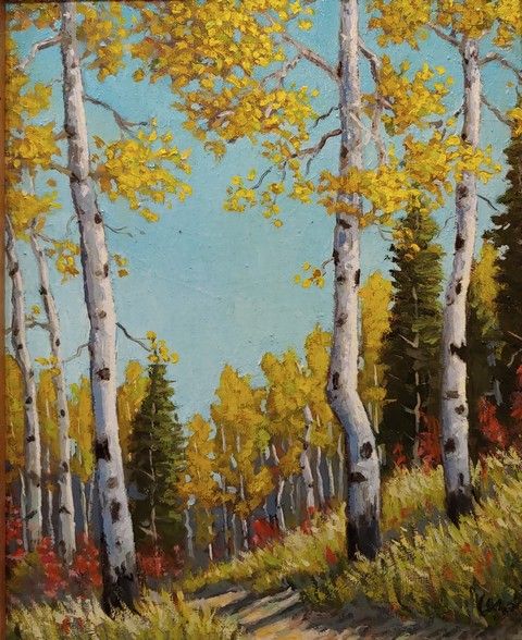Where Your Path Leads You 10x8 $250 at Hunter Wolff Gallery